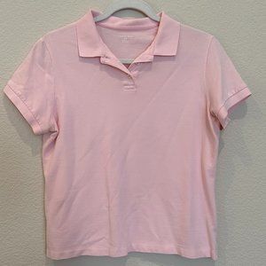 LANDS' END Pink Polo Shirt